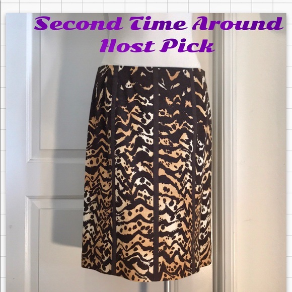 Worth / Linen Leopard Skirt / Host Pick - Picture 7 of 7